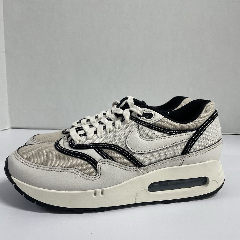 Nike Air Max 1 '86 OG Big Bubble World Make Korea FN7652 030 Size 7 White Black